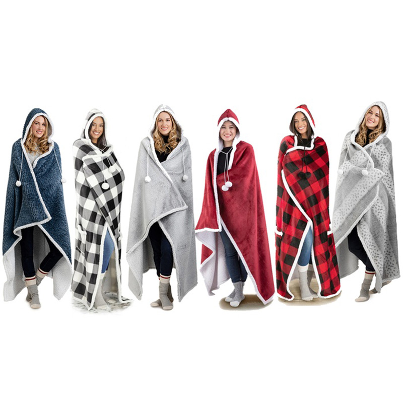 Hoodie blanket wareable best home